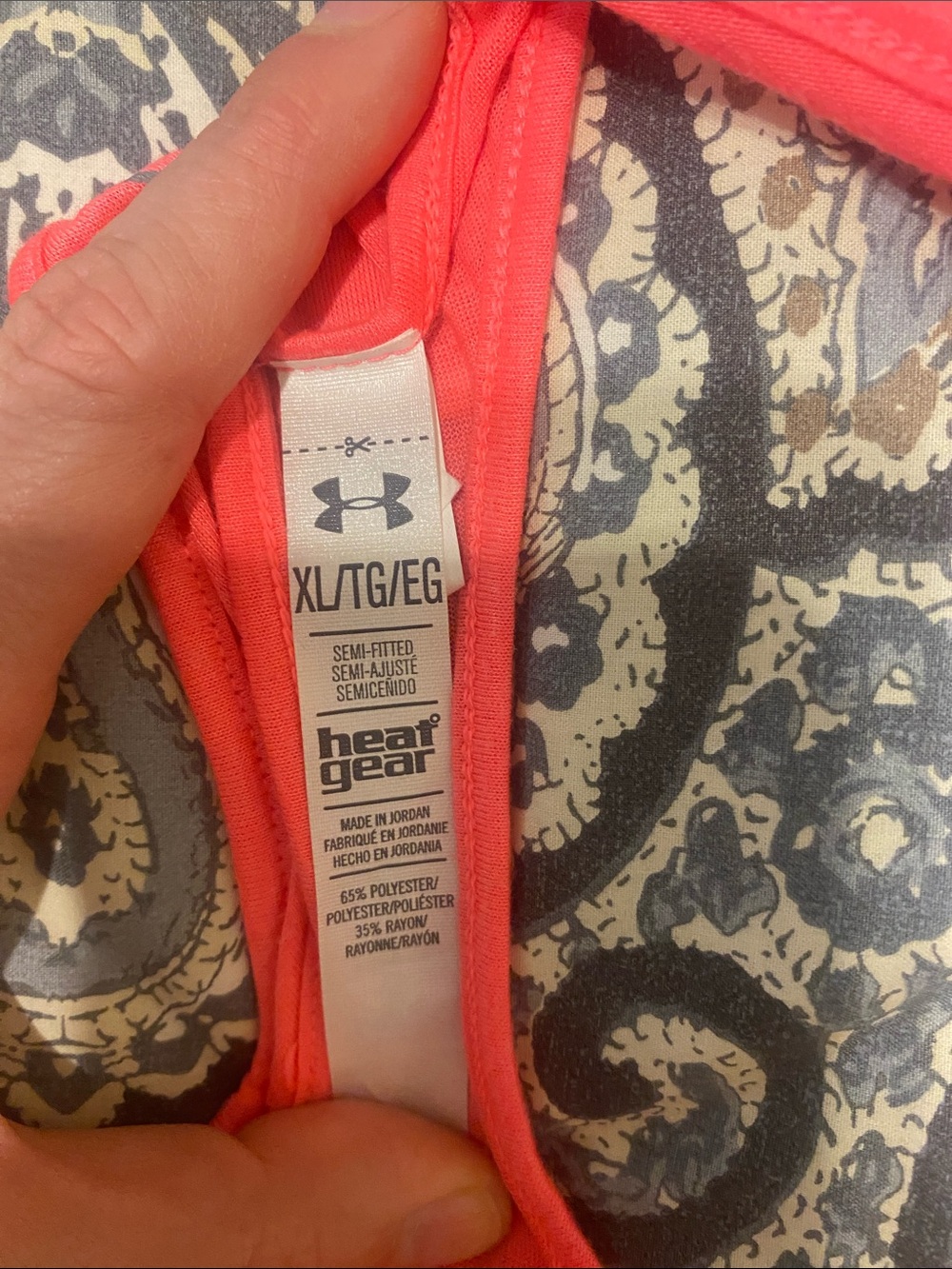 Under Armour Batman Logo Pink Racerback Tank Top - Picture 2 of 3